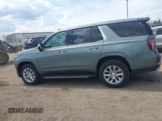 2024 Chevrolet Tahoe Premier with VIN 1GNSCSKD3RR131080, listed as a IAAI auction lot 42113461 with 46,654 mi miles and . Bid and sale history available at DreamBid. Image 14.