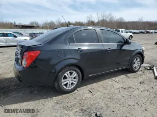 2015 Chevrolet Sonic LT with VIN 1G1JC5SGXF4148332, listed as a Copart auction lot 50212585 with 117,108 mi miles and Clean Title. Bid and sale history available at carsss.com. Image 3.