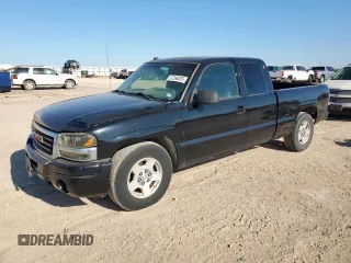 2004 GMC Sierra 1500 SLE z VIN 2GTEC19V641144986, wystawiony jako Copart lot #57266035 z przebiegiem 100 586 mil mil oraz Czysty tytuł • Clean title. Historia ofert i sprzedaży dostępna na DreamBid. Obrazek 1.