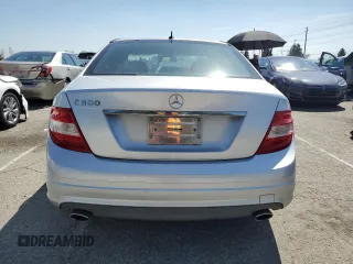 2009 Mercedes-Benz C 300 Sport with VIN WDDGF54X09R077080, listed as a Copart auction lot 50308345 with 167,156 mi miles and Salvage Title. Bid and sale history available at DreamBid. Image 6.