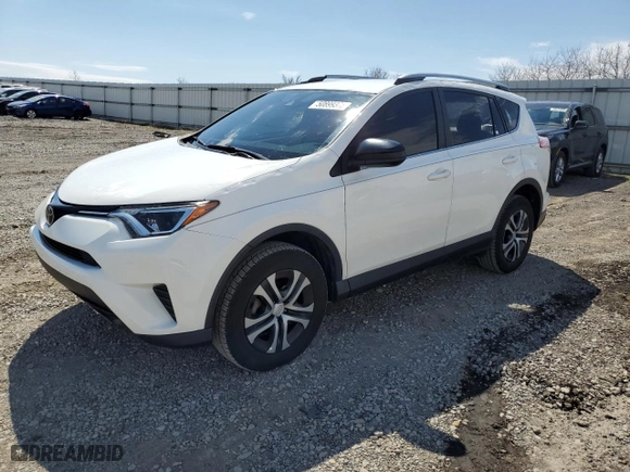 2018 Toyota RAV4 LE with VIN JTMZFREV0JJ152368, listed as a Copart auction lot 50899375 with 55,966 mi miles and Salvage Title. Bid and sale history available at carsss.com. Image 1.