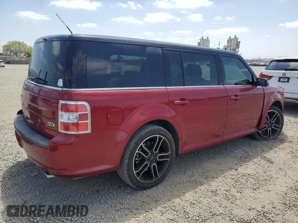 2014 Ford Flex SEL z VIN 2FMGK5C85EBD02716, wystawiony jako Copart lot #54383025 z przebiegiem 127 691 mil mil oraz Szkody całkowita. Historia ofert i sprzedaży dostępna na DreamBid. Obrazek 3.