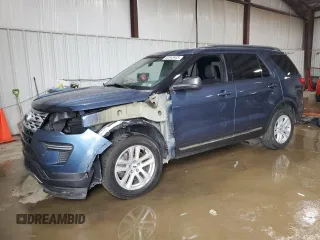 2019 Ford Explorer XLT с VIN 1FM5K8DHXKGA86194, выставлен на аукционе Copart как лот 62643405 с пробегом 61 774 миль миль и Списание • Salvage title. История ставок и продаж доступна на DreamBid. Изображение 1.