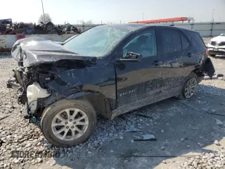 2019 Chevrolet Equinox LS with VIN 2GNAXHEV3K6138720, listed as a Copart auction lot 48548825 with 155,197 mi miles and Salvage Title. Bid and sale history available at carsss.com. Image 1.