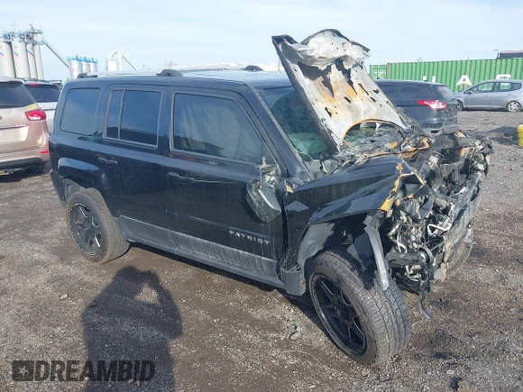 2017 Jeep Patriot High Altitude with VIN 1C4NJRFB8HD122240, listed as a IAAI auction lot 41849416 with 72,451 mi miles. Bid and sale history available at carsss.com. Image 1.
