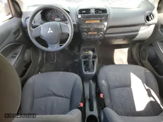 2015 Mitsubishi Mirage DE with VIN ML32A3HJ4FH000844, listed as a Copart auction lot 49234775 with 129,212 mi miles and Salvage Title. Bid and sale history available at carsss.com. Image 8.