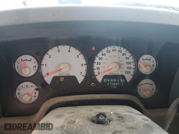 2008 Dodge 1500 SLT z VIN 1D7HA18N78S580598, wystawiony jako Copart lot #56768805 z przebiegiem 273 212 mil mil oraz Czysty tytuł • Clean title. Historia ofert i sprzedaży dostępna na DreamBid. Obrazek 9.