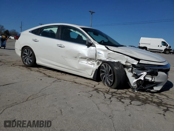 2020 Honda Insight Touring with VIN 19XZE4F77LE400170, listed as a Copart auction lot 49988645 with 83,914 mi miles and Non Repairable. Bid and sale history available at carsss.com. Image 4.