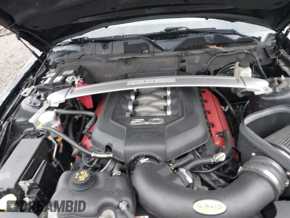 2011 Ford Mustang GT with VIN 1ZVBP8CF7B5101963, listed as a IAAI auction lot 40790143 with Not Provided miles. Bid and sale history available at carsss.com. Image 10.