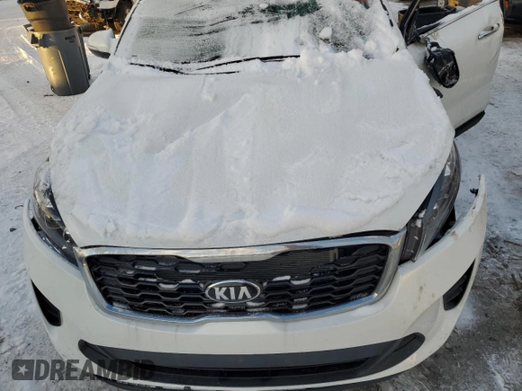2020 Kia Sorento LX with VIN 5XYPGDA39LG687228, listed as a Copart auction lot 86843204 with 58,971 mi miles and Salvage Title. Bid and sale history available at carsss.com. Image 13.