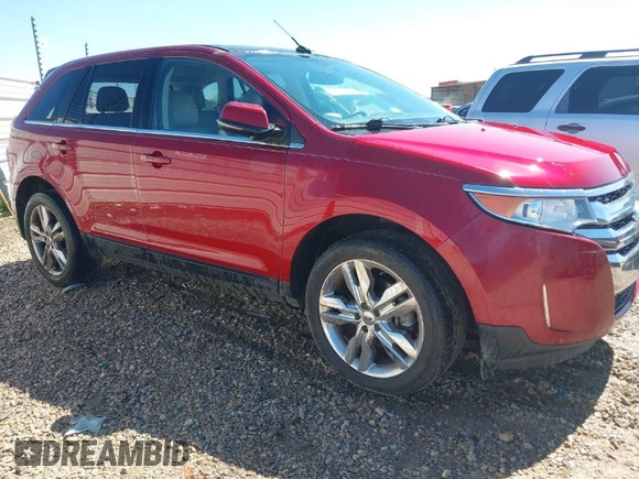 2013 Ford Edge Limited with VIN 2FMDK3KC1DBB28767, listed as a IAAI auction lot 41806147 with 98,771 mi miles. Bid and sale history available at carsss.com. Image 1.