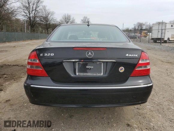 2005 Mercedes-Benz E 320 with VIN WDBUF82J05X178413, listed as a Copart auction lot 51226505 with 82,895 mi miles and Salvage Title. Bid and sale history available at DreamBid. Image 6.