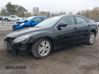 2009 Mazda 6 i Touring with VIN 1YVHP82A595M16347, listed as a IAAI auction lot 40869553 with 109,675 mi miles and . Bid and sale history available at carsss.com. Image 2.