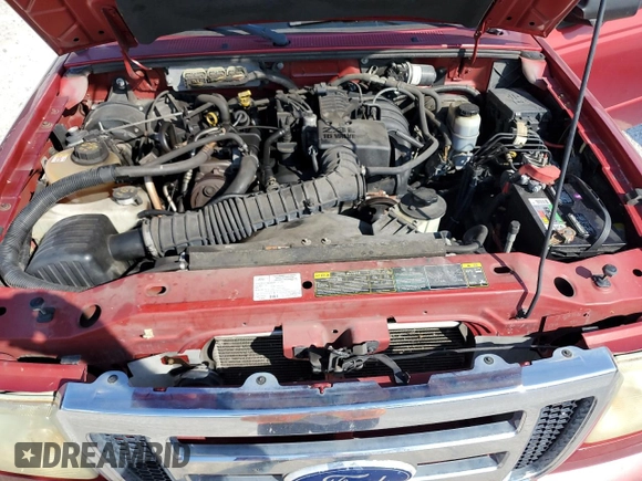2010 Ford Ranger XL with VIN 1FTKR1ED7APA61421, listed as a Copart auction lot 72618714 with 126,631 mi miles and Non repairable. Bid and sale history available at DreamBid. Image 11.