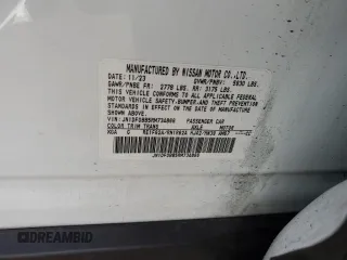 2024 Nissan ARIYA Engage+ z VIN JN1DF0BB5RM734866, wystawiony jako Copart lot #41499725 z przebiegiem 9 343 mil mil oraz Szkoda całkowita • Salvage title. Historia ofert i sprzedaży dostępna na DreamBid. Obrazek 14.