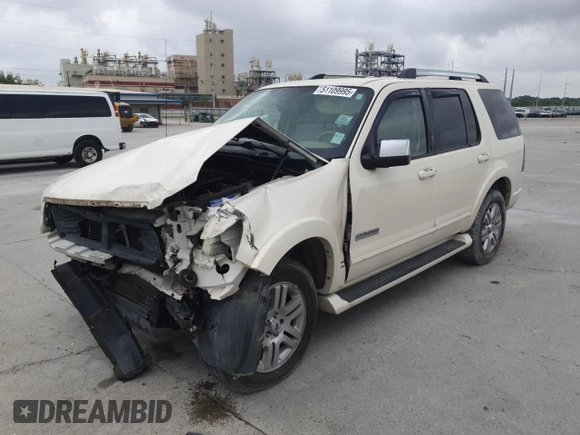 2007 Ford Explorer Limited с VIN 1FMEU65E27UB84356, выставлен на аукционе Copart как лот 51109995 с пробегом 127 185 миль миль и Списание • Salvage title. История ставок и продаж доступна на DreamBid. Изображение 1.