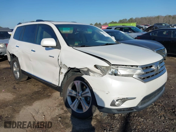 2012 Toyota Highlander Limited with VIN 5TDYK3EHXCS066361, listed as a IAAI auction lot 41479998 with 161,592 mi miles and . Bid and sale history available at DreamBid. Image 1.