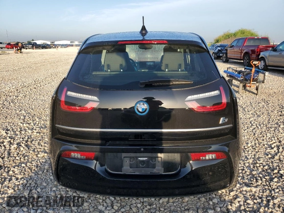 2021 BMW i3 with VIN WBY8P2C03M7K07077, listed as a Copart auction lot 63186024 with 6,381 mi miles and Salvage Title. Bid and sale history available at carsss.com. Image 6.