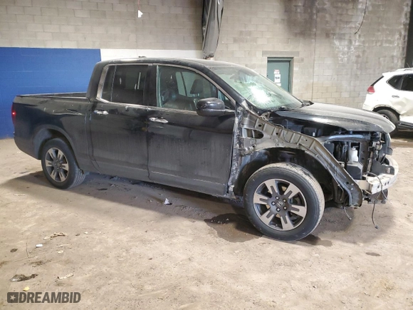 2017 Honda Ridgeline RTL-E with VIN 5FPYK3F77HB039336, listed as a Copart auction lot 45564555 with 115,809 mi miles and Salvage Title. Bid and sale history available at carsss.com. Image 4.
