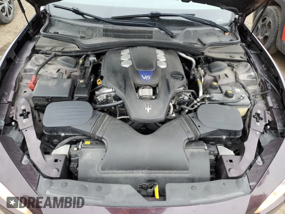 2015 Maserati Ghibli S Q4 with VIN ZAM57RTA1F1145377, listed as a Copart auction lot 43502375 with 58,046 mi miles and Salvage Title. Bid and sale history available at carsss.com. Image 11.