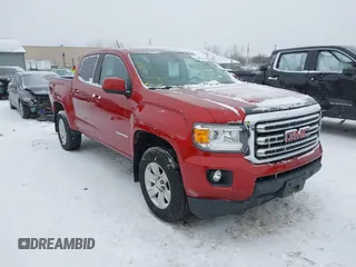 2016 GMC Canyon 4WD SLE with VIN 1GTG6CE32G1135910, listed as a IAAI auction lot 41322744 with 132,586 mi miles. Bid and sale history available at carsss.com. Image 1.