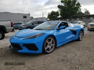 2020 Chevrolet Corvette 2LT with VIN 1G1Y72D43L5116316, listed as a Copart auction lot 48979094 with 0 mi miles. Bid and sale history available at carsss.com. Image 1.