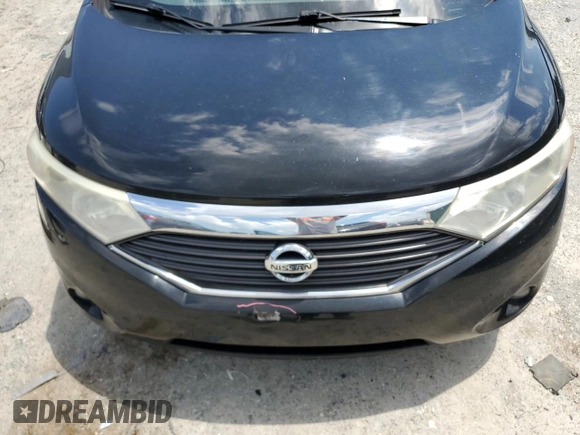 2013 Nissan Quest LE with VIN JN8AE2KP5D9065556, listed as a Copart auction lot 62130425 with 174,438 mi miles and Salvage title. Bid and sale history available at DreamBid. Image 12.