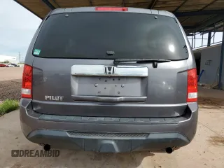 2015 Honda Pilot LX with VIN 5FNYF3H28FB021648, listed as a Copart auction lot 49292675 with 118,841 mi miles and Salvage Title. Bid and sale history available at carsss.com. Image 6.