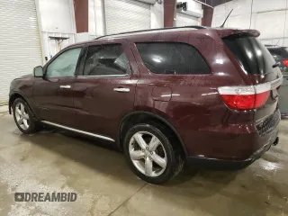2012 Dodge Durango Citadel z VIN 1C4SDJET4CC120098, wystawiony jako Copart lot #48804375 z przebiegiem 132 968 mil mil oraz Nie do naprawy • Non repairable. Historia ofert i sprzedaży dostępna na DreamBid. Obrazek 2.