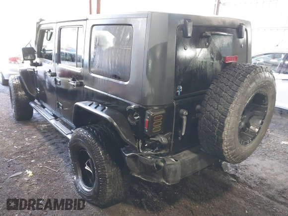 2008 Jeep Wrangler Unlimited Rubicon with VIN 1J8GA69108L562705, listed as a IAAI auction lot 41306923 with 150,002 mi miles and . Bid and sale history available at DreamBid. Image 3.