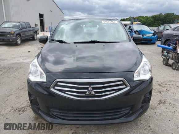 2018 Mitsubishi Mirage ES z VIN ML32F3FJ5JHF13696, wystawiony jako Copart lot #54681104 z przebiegiem 125 790 mil mil oraz Szkoda całkowita • Salvage title. Historia ofert i sprzedaży dostępna na DreamBid. Obrazek 5.