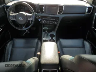 2018 Kia Sportage EX with VIN KNDPN3AC1J7384535, listed as a Copart auction lot 56664255 with 109,560 mi miles and Salvage title. Bid and sale history available at DreamBid. Image 8.