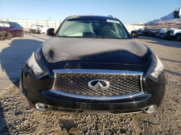 2017 Infiniti QX70 with VIN JN8CS1MW1HM411511, listed as a Copart auction lot 37646463 with NaN miles. Bid and sale history available at carsss.com. Image 5.