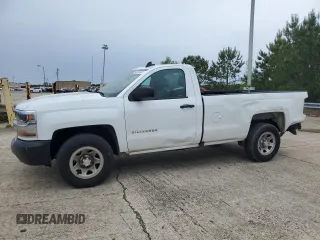 2018 Chevrolet Silverado 1500 Work Truck with VIN 1GCNCNEH3JZ222019, listed as a Copart auction lot 54182875 with 153,601 mi miles and Clean Title. Bid and sale history available at DreamBid. Image 1.