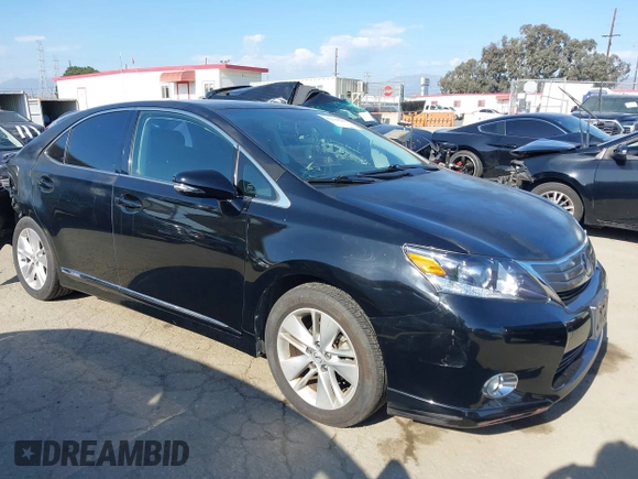 2010 Lexus HS 250h with VIN JTHBB1BA0A2016668, listed as a IAAI auction lot 42141367 with 120,823 mi miles. Bid and sale history available at carsss.com. Image 1.