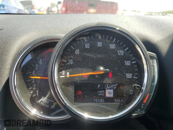 2020 MINI Countryman Oxford Edition with VIN WMZYW3C09L3M24505, listed as a Copart auction lot 71921274 with 79,745 mi miles and Salvage Title. Bid and sale history available at carsss.com. Image 9.