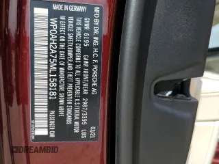 2021 Porsche Panamera с VIN WP0AH2A75ML158181, выставлен на аукционе Copart как лот 77591994 с пробегом 19 746 миль миль и Списание • Salvage title. История ставок и продаж доступна на DreamBid. Изображение 12.