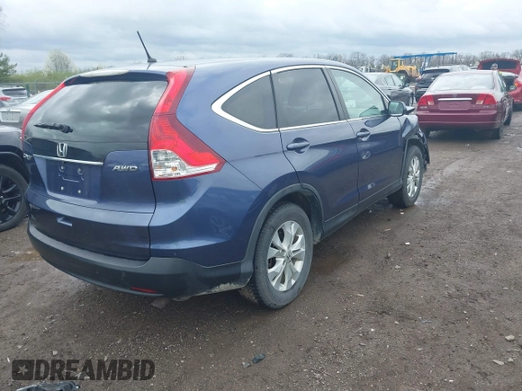 2013 Honda CR-V EX with VIN 2HKRM4H55DH642175, listed as a IAAI auction lot 41950974 with 178,641 mi miles. Bid and sale history available at carsss.com. Image 4.