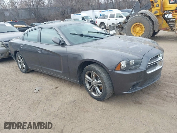 2014 Dodge Charger SXT Plus with VIN 2C3CDXJG0EH230635, listed as a IAAI auction lot 41890555 with 203,869 mi miles. Bid and sale history available at carsss.com. Image 1.