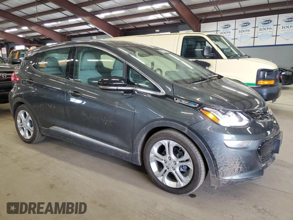 2021 Chevrolet Bolt EV LT with VIN 1G1FY6S03M4108297, listed as a Copart auction lot 58383805 with 11,327 mi miles and Clean title. Bid and sale history available at DreamBid. Image 4.
