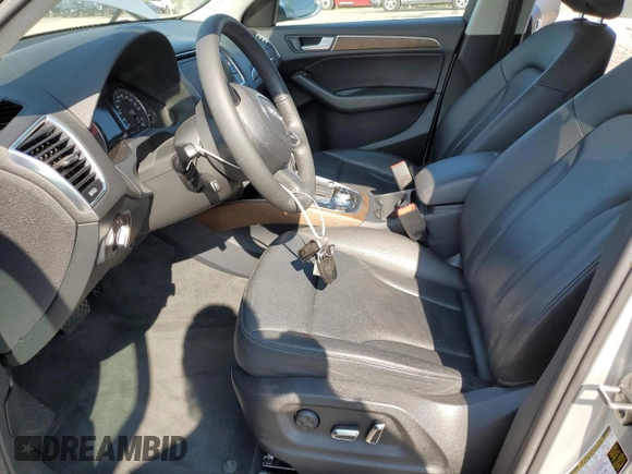 2014 Audi Q5 Premium Plus with VIN WA1LFAFP8EA008350, listed as a Copart auction lot 60706995 with 80,916 mi miles and Salvage title. Bid and sale history available at DreamBid. Image 7.