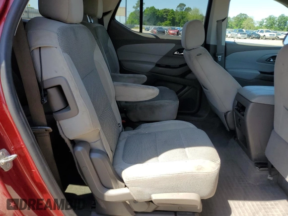 2019 Chevrolet Traverse LT Cloth with VIN 1GNERGKW8KJ299683, listed as a Copart auction lot 53115735 with 148,871 mi miles and Non repairable. Bid and sale history available at DreamBid. Image 11.