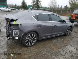 2017 Acura ILX w/Premium/A-SPEC Pkg with VIN 19UDE2F8XHA009582, listed as a Copart auction lot 85541084 with 65,836 mi miles and Salvage Title. Bid and sale history available at carsss.com. Image 3.