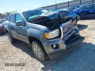 2019 GMC Canyon 4WD SLE with VIN 1GTG6CEN2K1102111, listed as a IAAI auction lot 41938971 with 156,260 mi miles and . Bid and sale history available at carsss.com. Image 1.