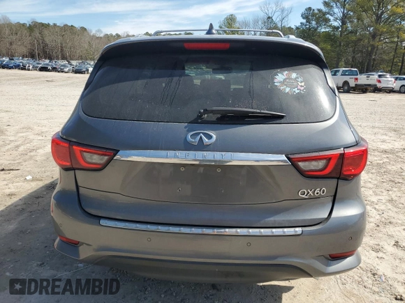 2019 Infiniti QX60 Luxe z VIN 5N1DL0MN0KC509856, wystawiony jako Copart lot #46816455 z przebiegiem 78 961 mil mil oraz Szkoda całkowita • Salvage title. Historia ofert i sprzedaży dostępna na DreamBid. Obrazek 6.