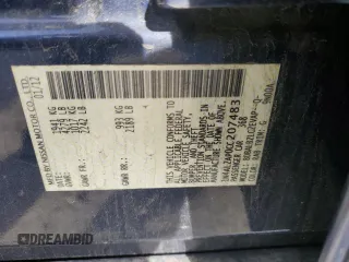 2012 Nissan Altima S with VIN 1N4AL2AP0CC207483, listed as a Copart auction lot 54379925 with 163,584 mi miles and Salvage Title. Bid and sale history available at DreamBid. Image 12.