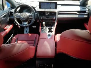 2021 Lexus RX 350 F Sport with VIN 2T2YZMDAXMC297790, listed as a Copart auction lot 63022735 with 76,819 mi miles and Clean title. Bid and sale history available at DreamBid. Image 8.