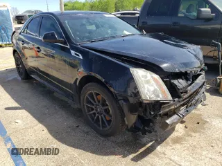 2012 Cadillac CTS Performance with VIN 1G6DL5E32C0134332, listed as a Copart auction lot 53093014 with 172,755 mi miles and Salvage title. Bid and sale history available at DreamBid. Image 4.