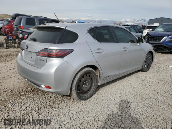 2012 Lexus CT 200h z VIN JTHKD5BH6C2090243, wystawiony jako Copart lot #50115995 z przebiegiem 237 540 mil mil oraz Szkoda całkowita • Salvage title. Historia ofert i sprzedaży dostępna na DreamBid. Obrazek 3.
