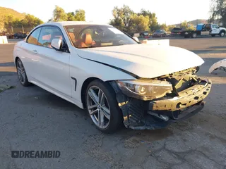 2018 BMW 4 Series 430i with VIN WBA4Z1C58JEC71963, listed as a IAAI auction lot 41267705 with 54,262 mi miles and . Bid and sale history available at DreamBid. Image 1.